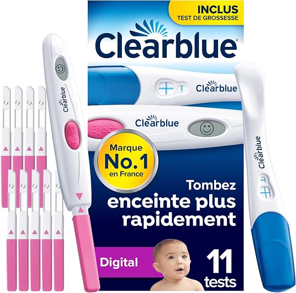 Clearblue Test d’ovulation Digital avec 10 Tests