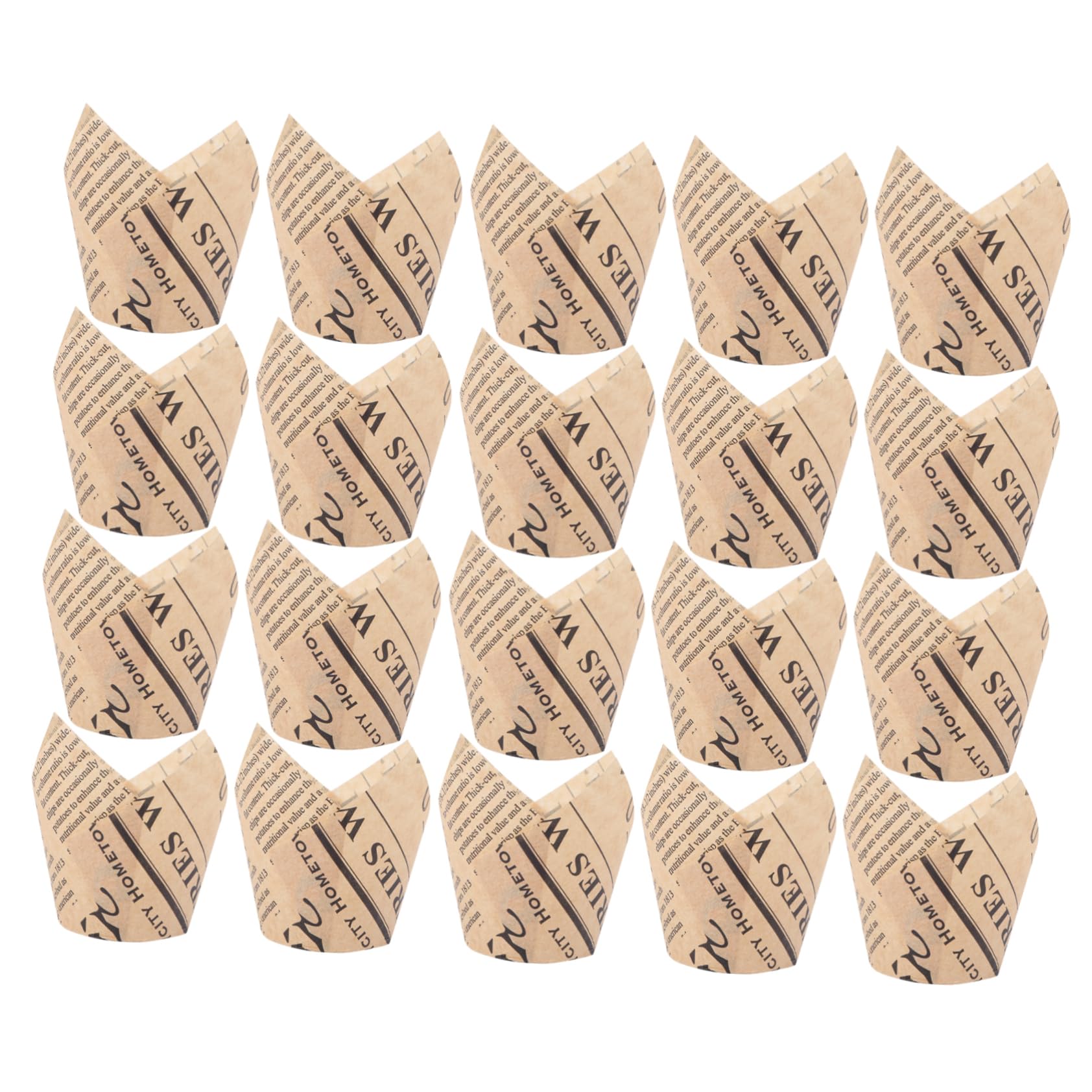 ABOOFAN 200 Pièces tasses à cupcakes ornements de mariage tasses d'emballage gobelets en papier doublures de cupcakes enveloppements de gâteau gobelet en carton papier