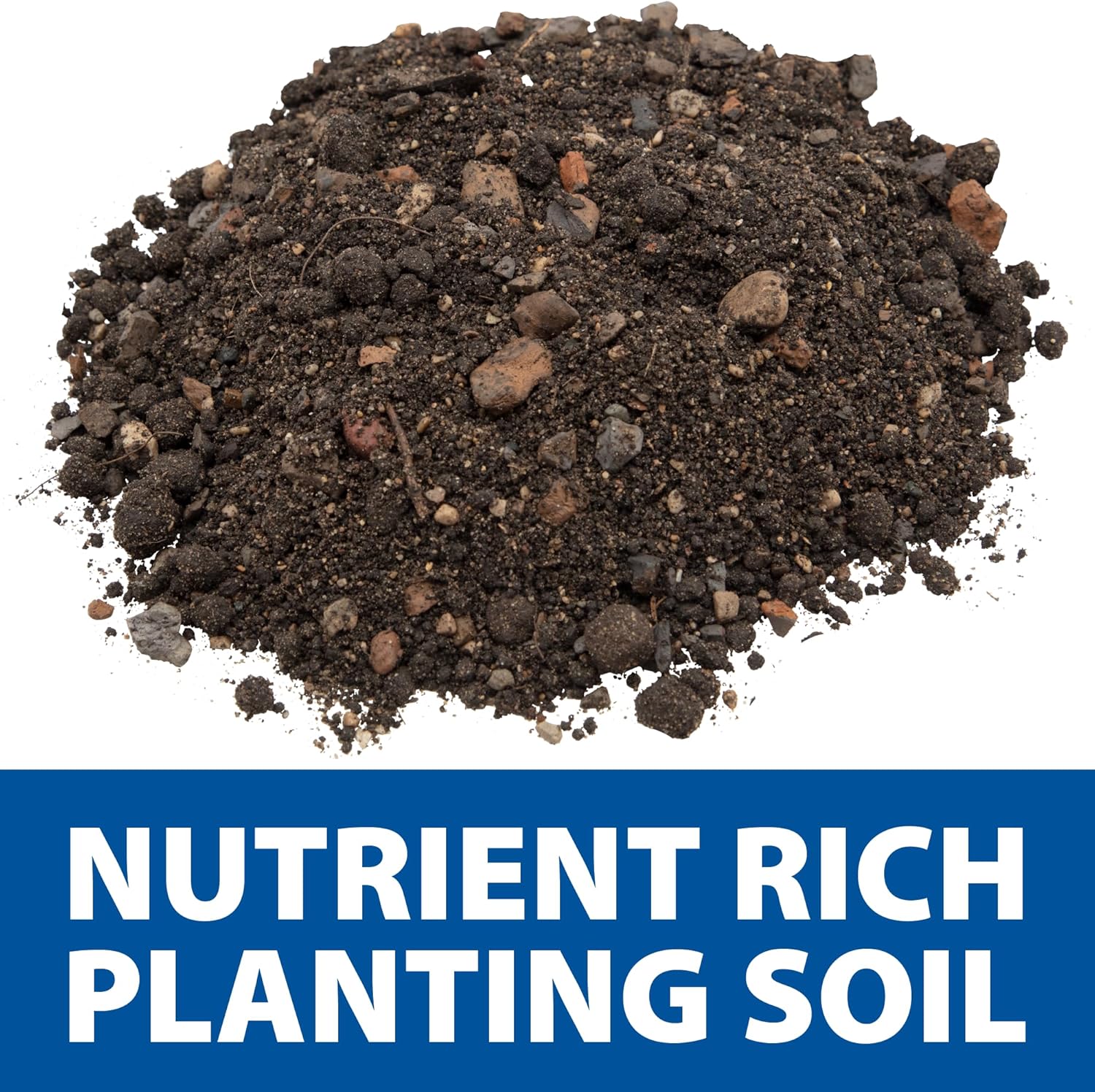 The Pond Guy Planting Soil for Decorative Backyard Water Gardens & Patio Ponds, Premium Natural Plant Media for Aquatic Horticulture, 4 Quarts