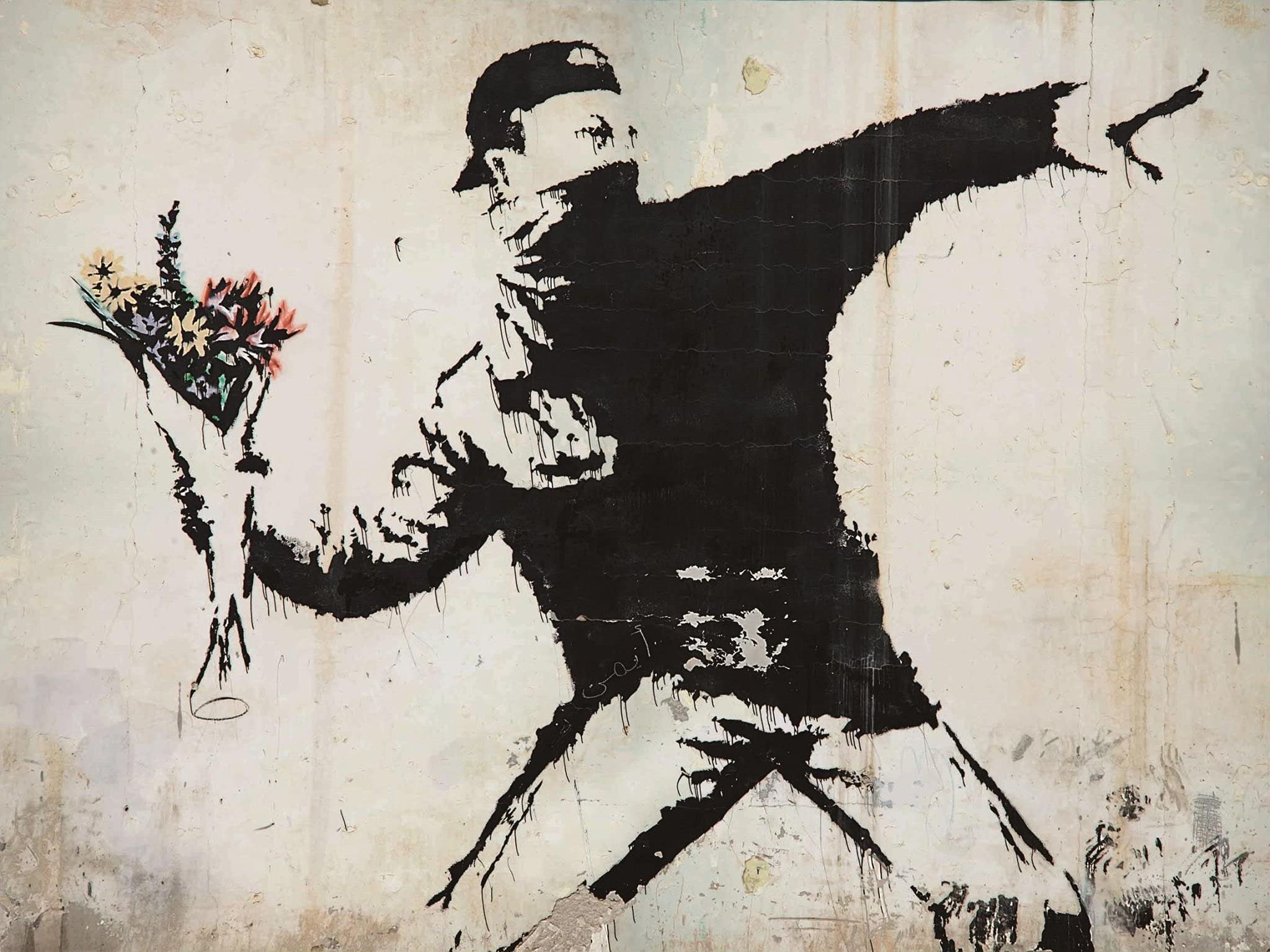 Jigsaw Puzzle 1000 Piece - Urban Art - Banksy Collection - Flower