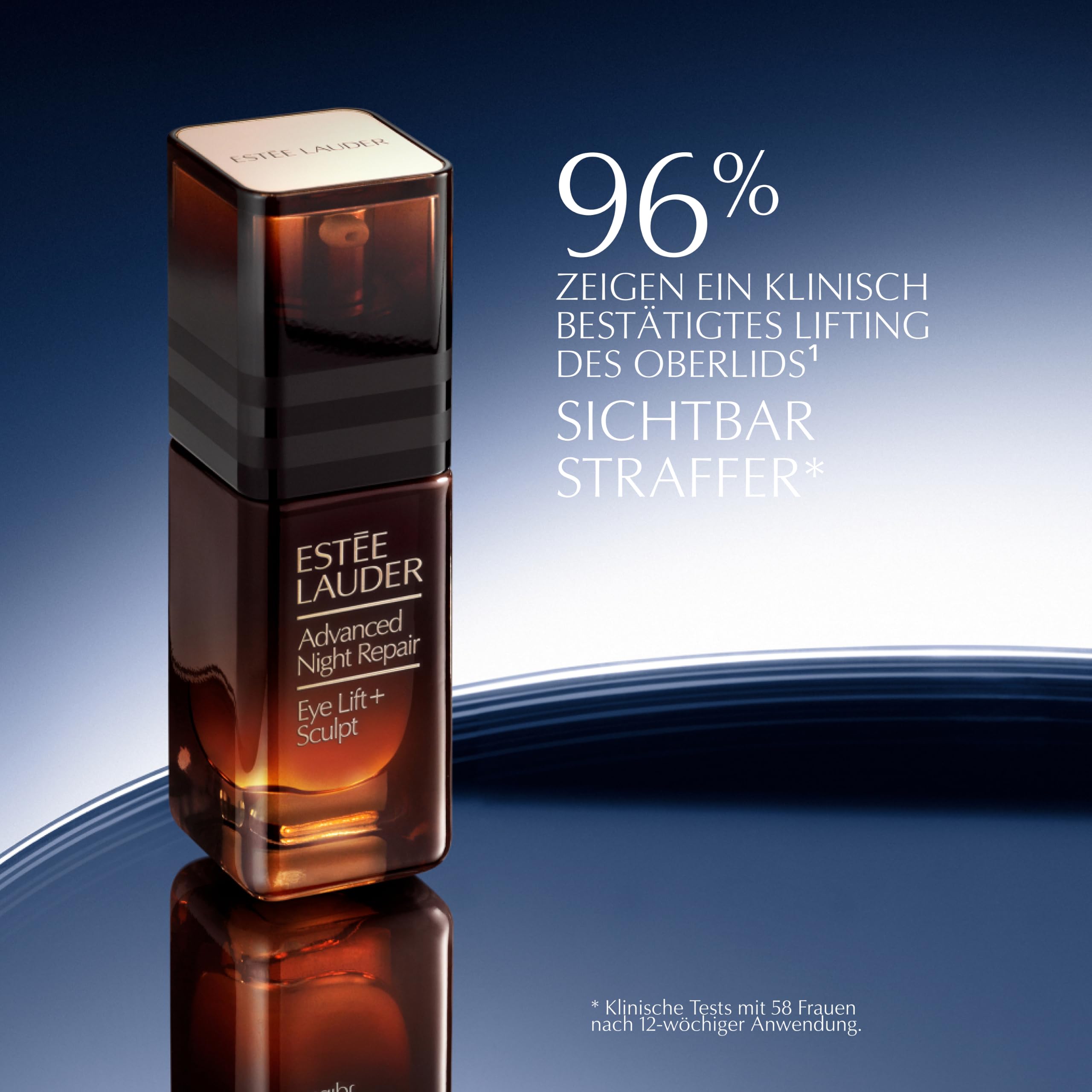 Estée Lauder Advanced Night Repair Eye Lift + Sculpt | Augencreme mit Hyaluron & Peptiden | Sichtbarer Eye-Lift-Effekt nach nur einem Flakon | Gegen Falten & Augenringe, 15ml