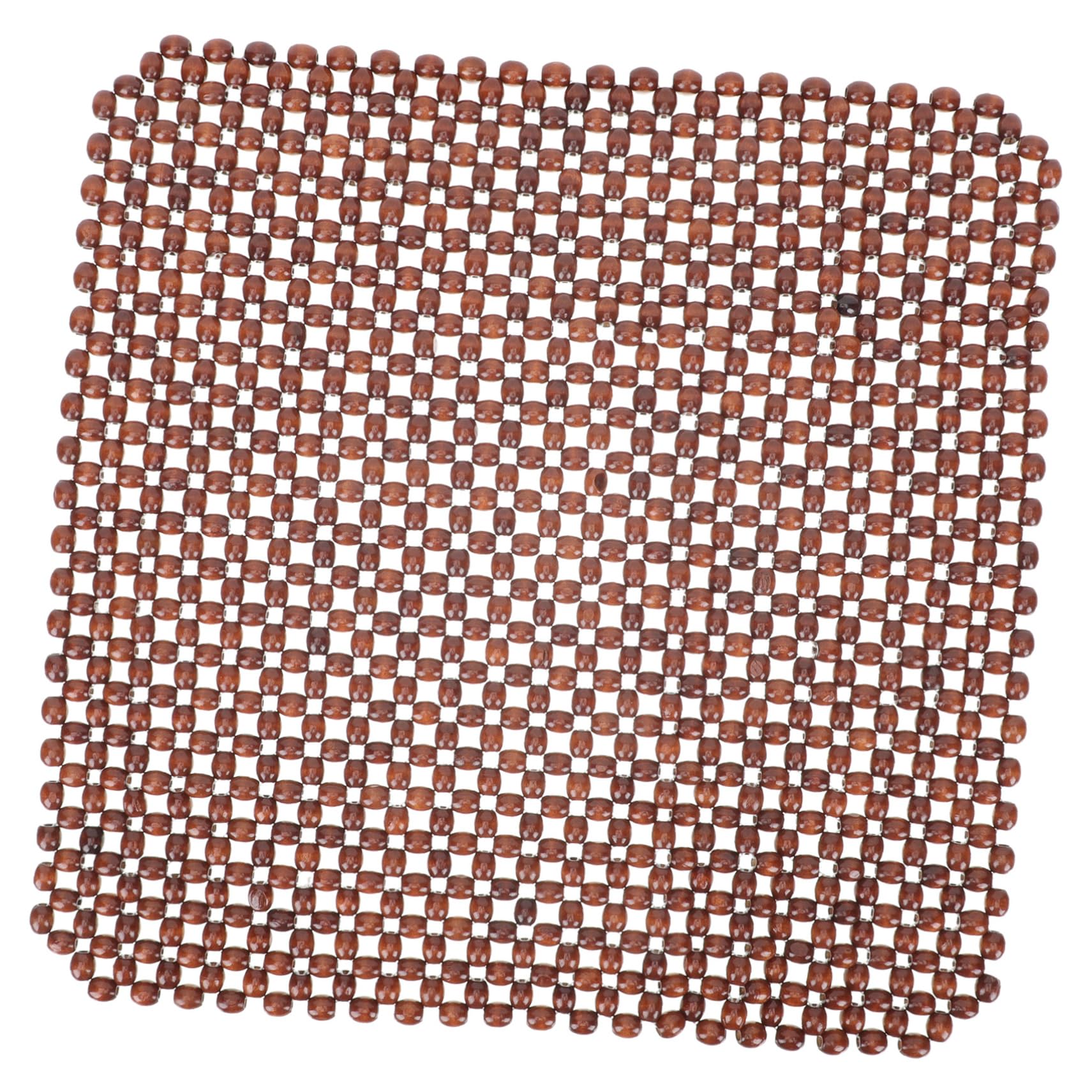 OUNONA Wood Bead Car Seat Cover Ventilated Cooling Pad for Adults Breathable Car Seat Cushion for Driver