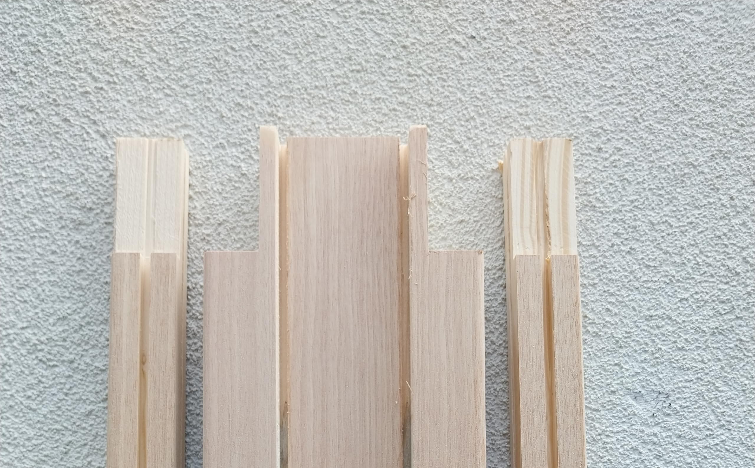Kit Telaio | Porta Scorrevole | 1 o 2 Ante | Finiture Grezze | Legno Pregiato (Porta scorrevole ad 1 anta tanganica)