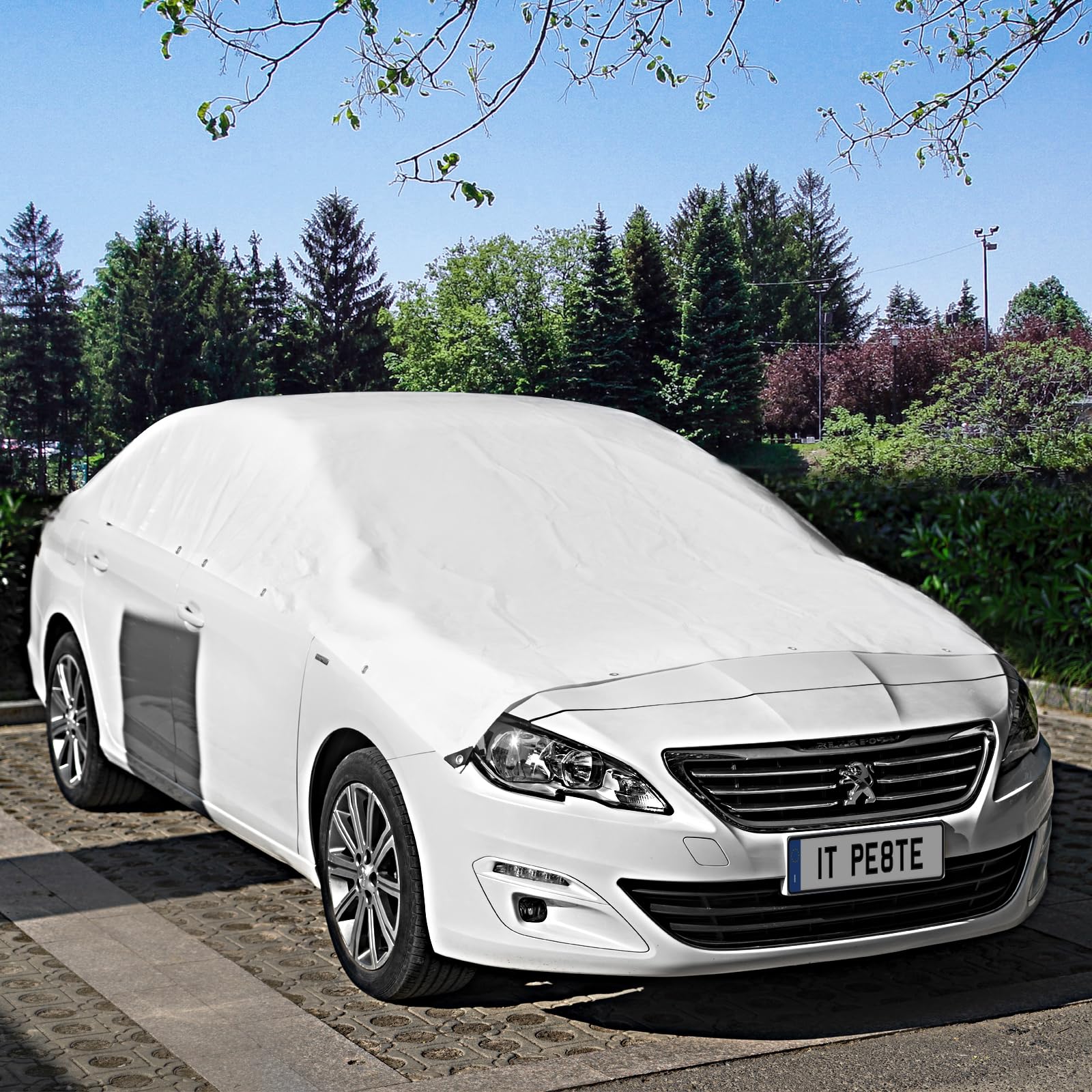 Bâche De Protection étanche 3x4 M - 260 G/m², œillets En Alu