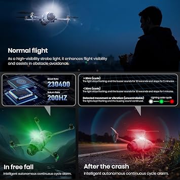 STARTRC Mini 4 Pro Waterproof Case and Drone Strobe Light