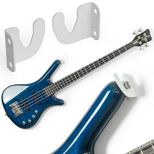 Support de guitare mural pour électriques, espagnoles, basses et classiques,