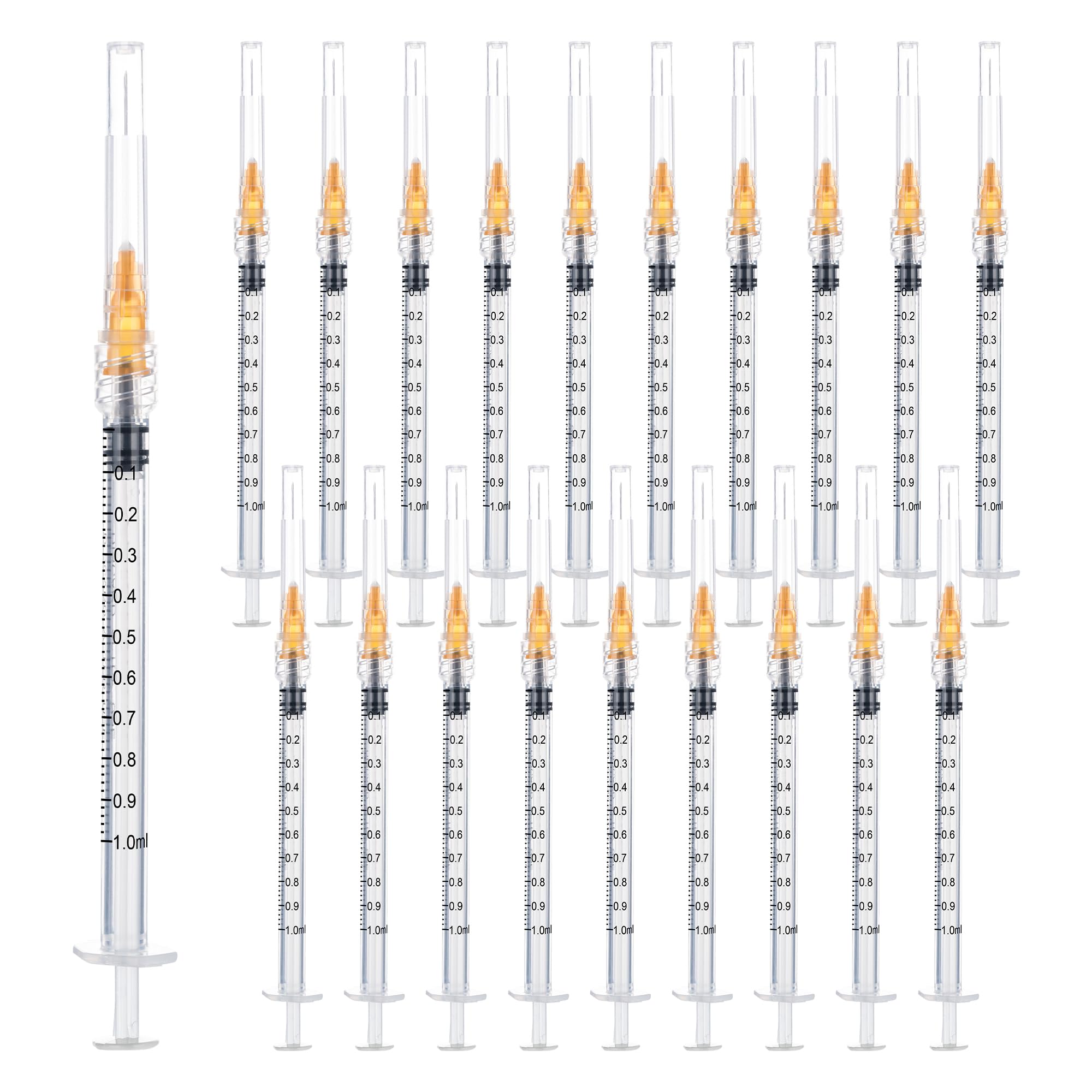 3ml 25 Gauge 1 inch Syringe 3cc Luer Lock Disposable Syringes with Needle for Scientific Labs,Individually Wrapped — Amazon image 10