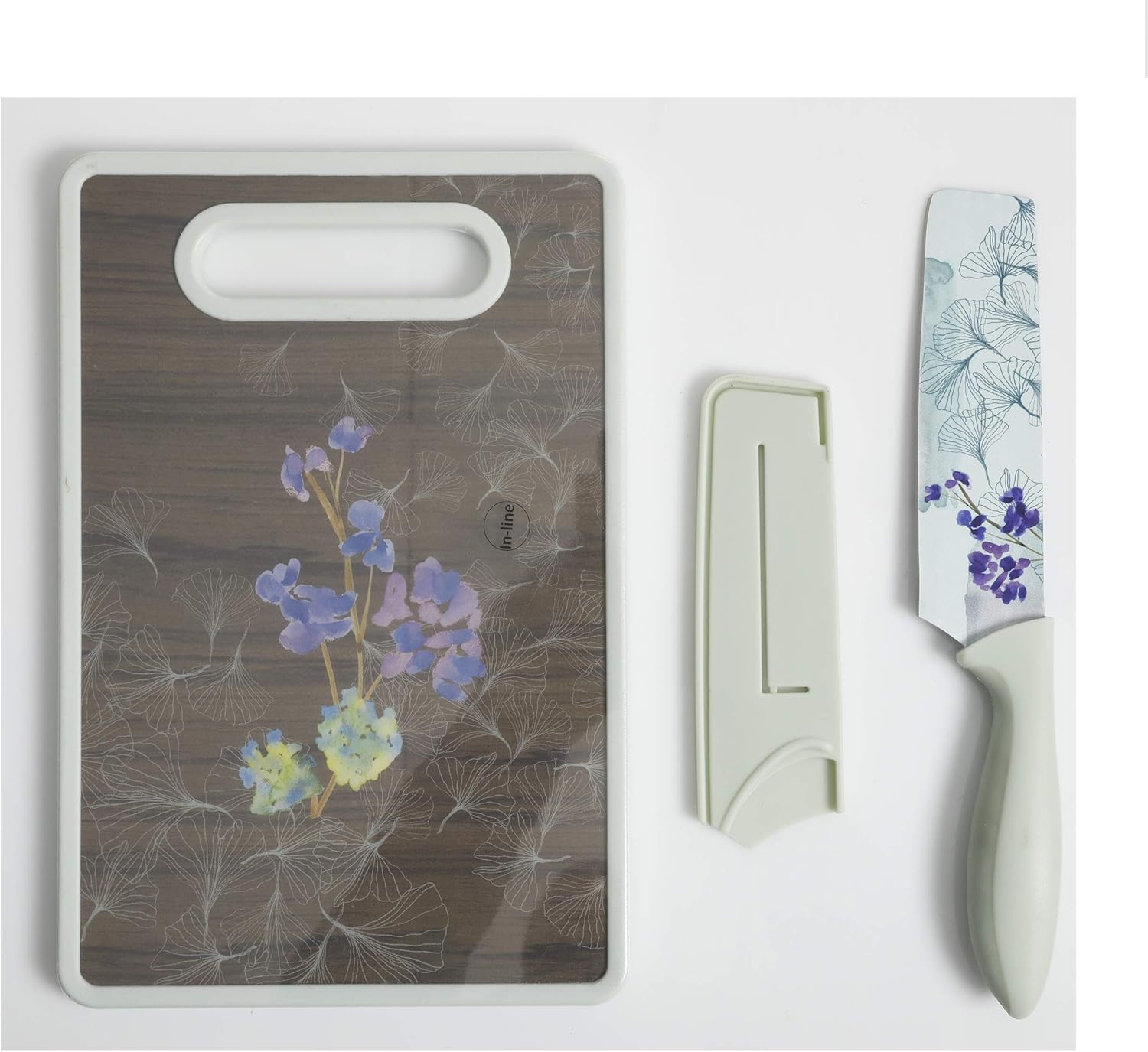 Set Cuchillos Cocina 3 Piezas Acero Inoxidable