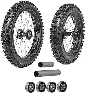 17-Inch Front Wheel Assembly with Tire & Tube for 110–160cc Pit Bikes