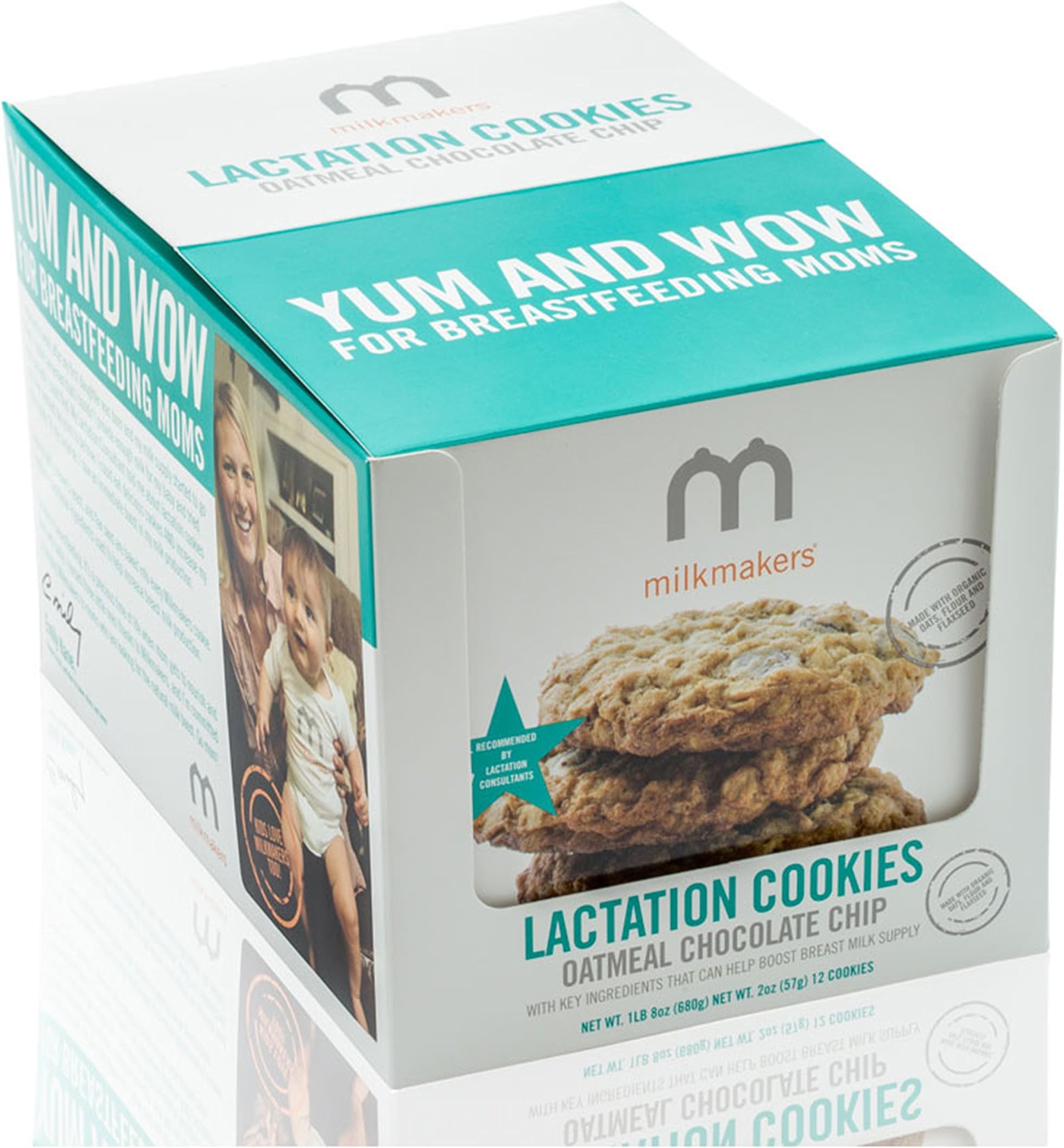 Milkmakers Chocolate Chip Lactation Bar 2 boxes of 6 (12 Count)