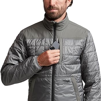 SITKA Gear Mens Lowland Insulated Hunting Jacket - Woodsmoke
