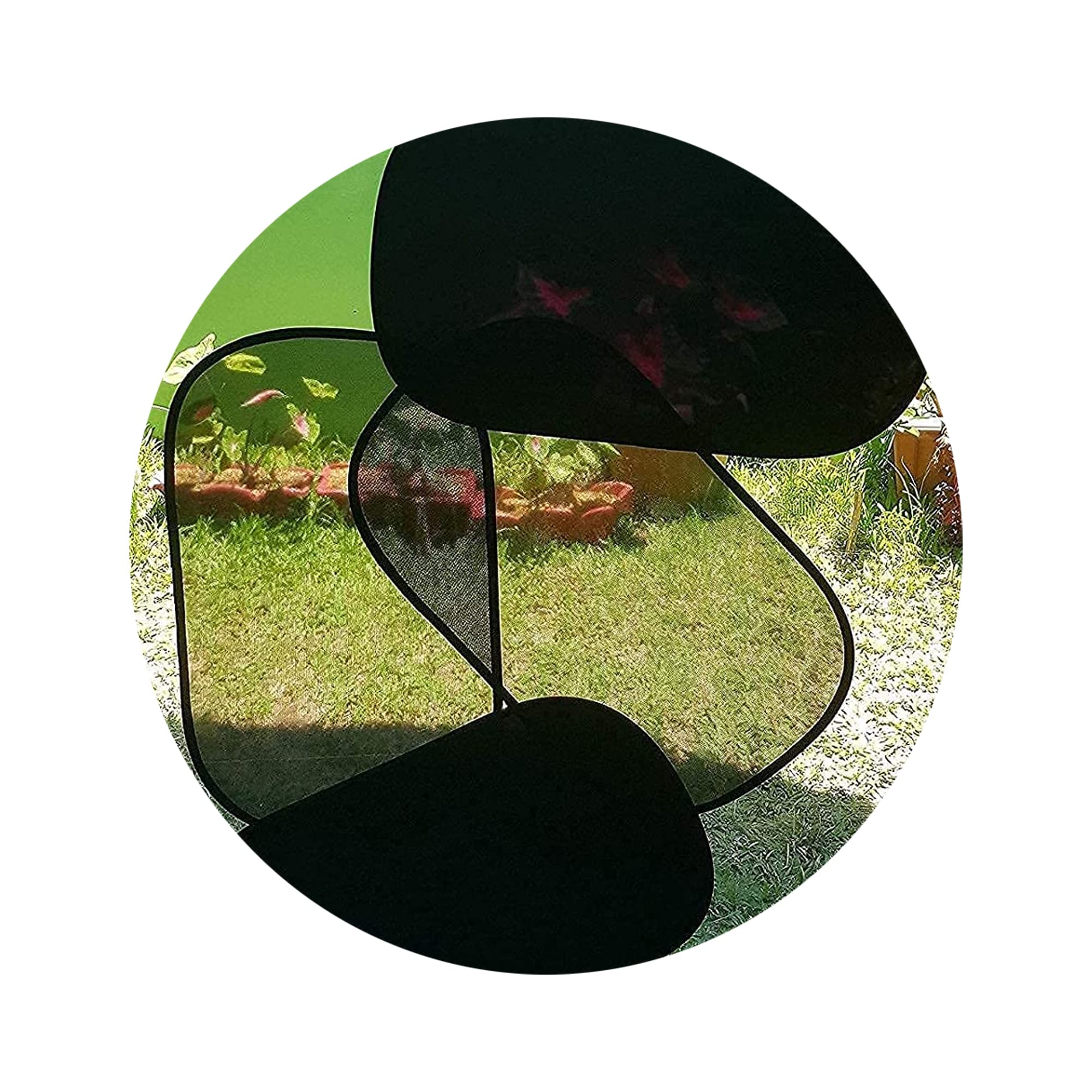 Sulfar Car Side Window Sun Shade for Baby (4 Pack)- The Only Certified Sunshade Proven to Block over 99% UV Rays 100 SPF for Maximum Sun Protection for Kids & Pets easy fit on cars, truck, SUV