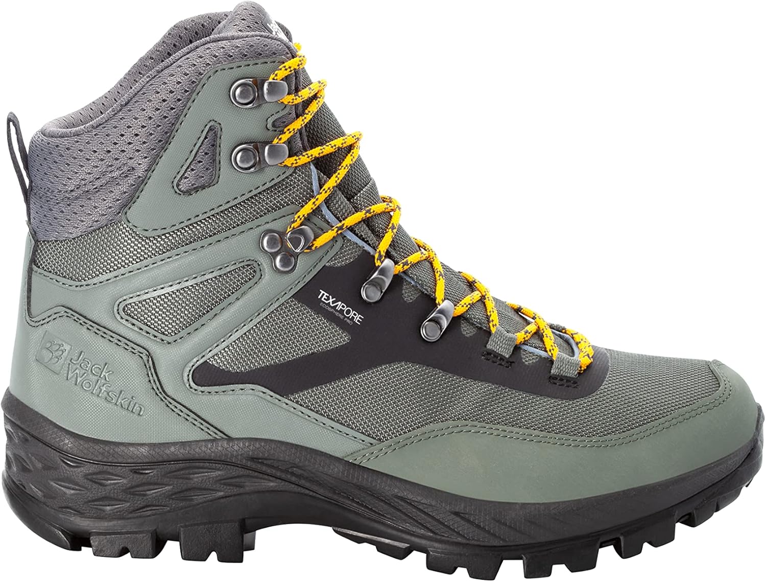 Jack Wolfskin Men's Rebellion Guide Texapore Mid M Walking Shoe