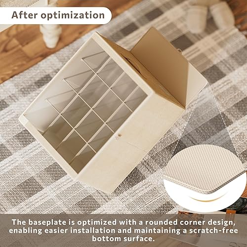 Miniatura 4 de Organizador de zapatos para armario, paquete de 2 contenedores resistentes de almacenamiento de zapatos con cubierta transparente, se adapta a 16-32