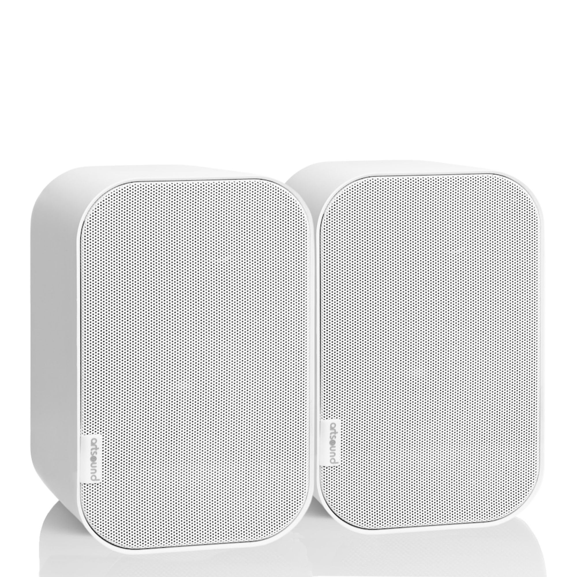 Artsound UNI20, Ensemble de 2 Enceintes passives, Enceinte HiFi 2 Voies, 10-40 Watts, Support Mural avec Articulation à rotule, Convient pour des espaces jusqu'à 20 m² tels Que Couloir, Cuisine,