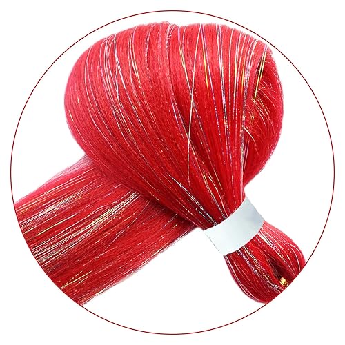 Miniatura 10 de Cabello trenzado preestirado verde degradado, 3 paquetes de extensiones de cabello de trenzas de caja, 26 pulgadas, textura Yaki trenzado de cabello