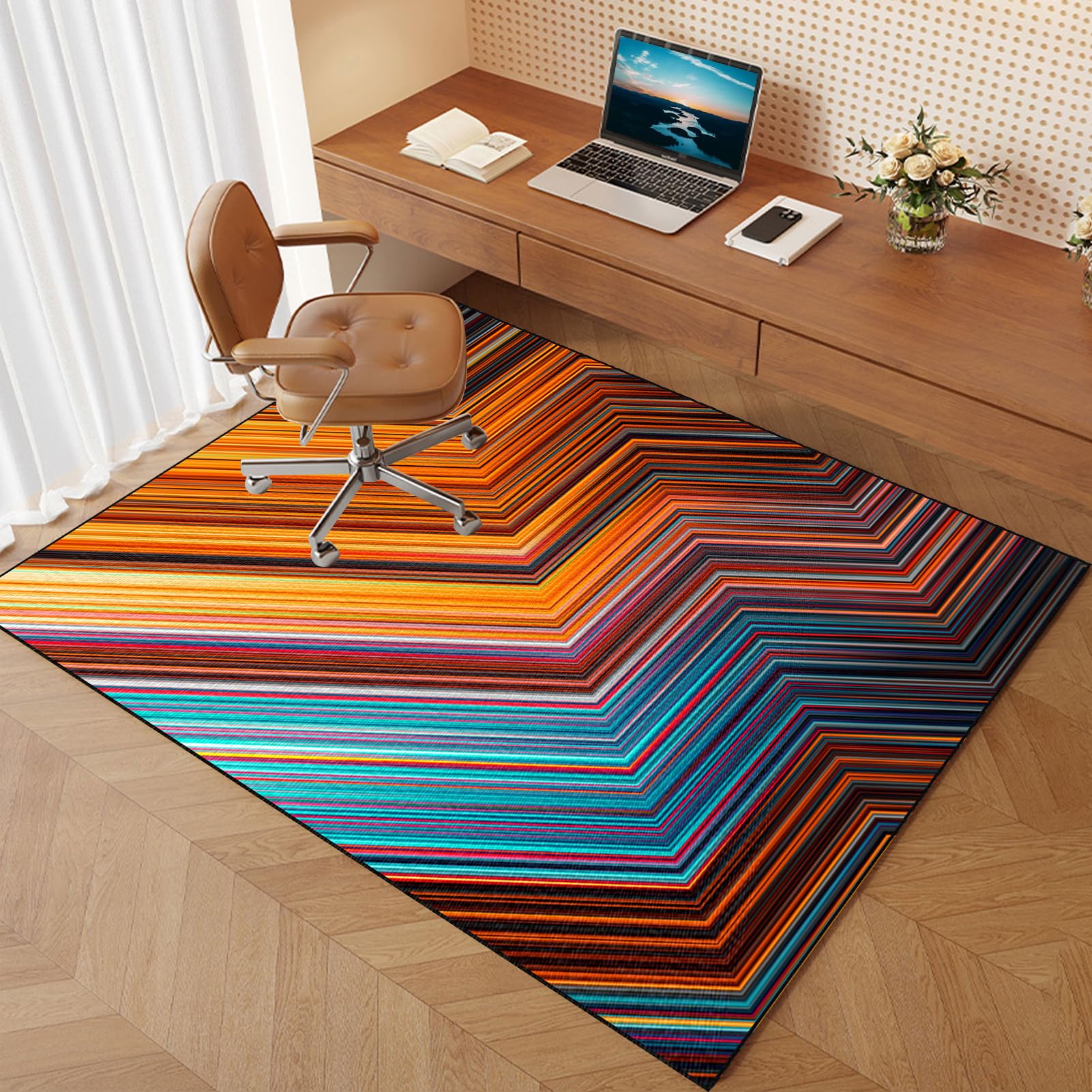Mata biurowa na krzesło na kółkach 180 x 230 cm mata na krzesło gamingowe mata na biurko antypoślizgowa podłoga ochraniacze na krzesło koła mata dla graczy podłoga podłoga laminowana