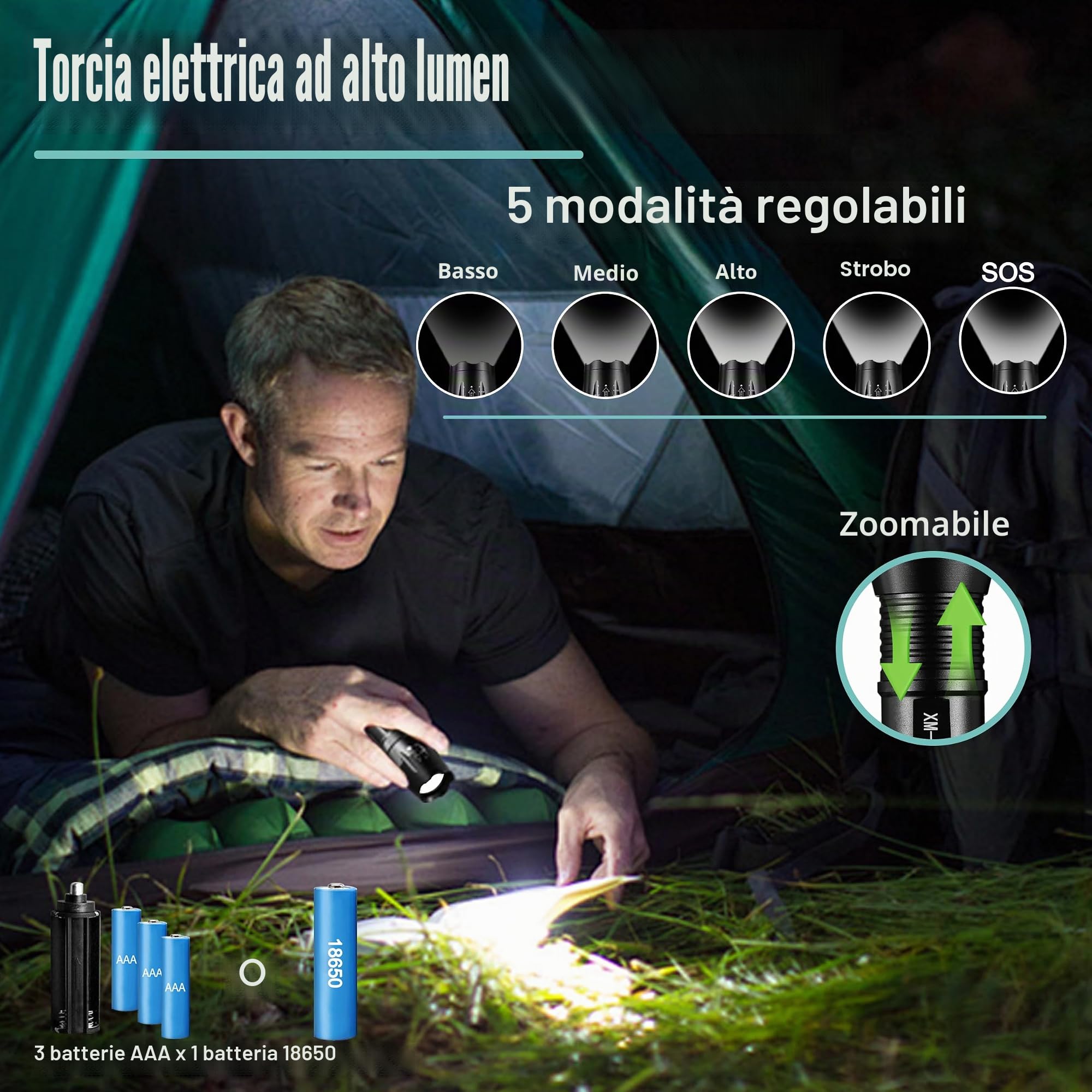 RoverTac Set regalo multiutensili – Martello multiuso 12 in 1, torcia LED, coltello multiuso in confezione regalo “I LOVE YOU” – Regalo utensili per marito, fidanzato, lui, uomini