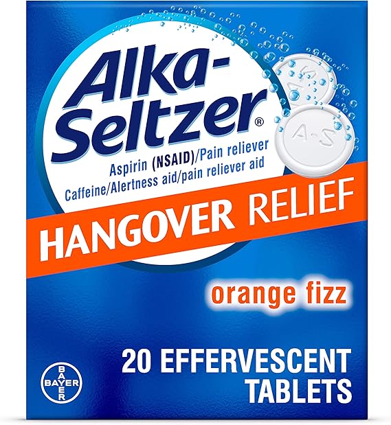 AlkaSeltzer Hangover Relief Effervescent Tablets