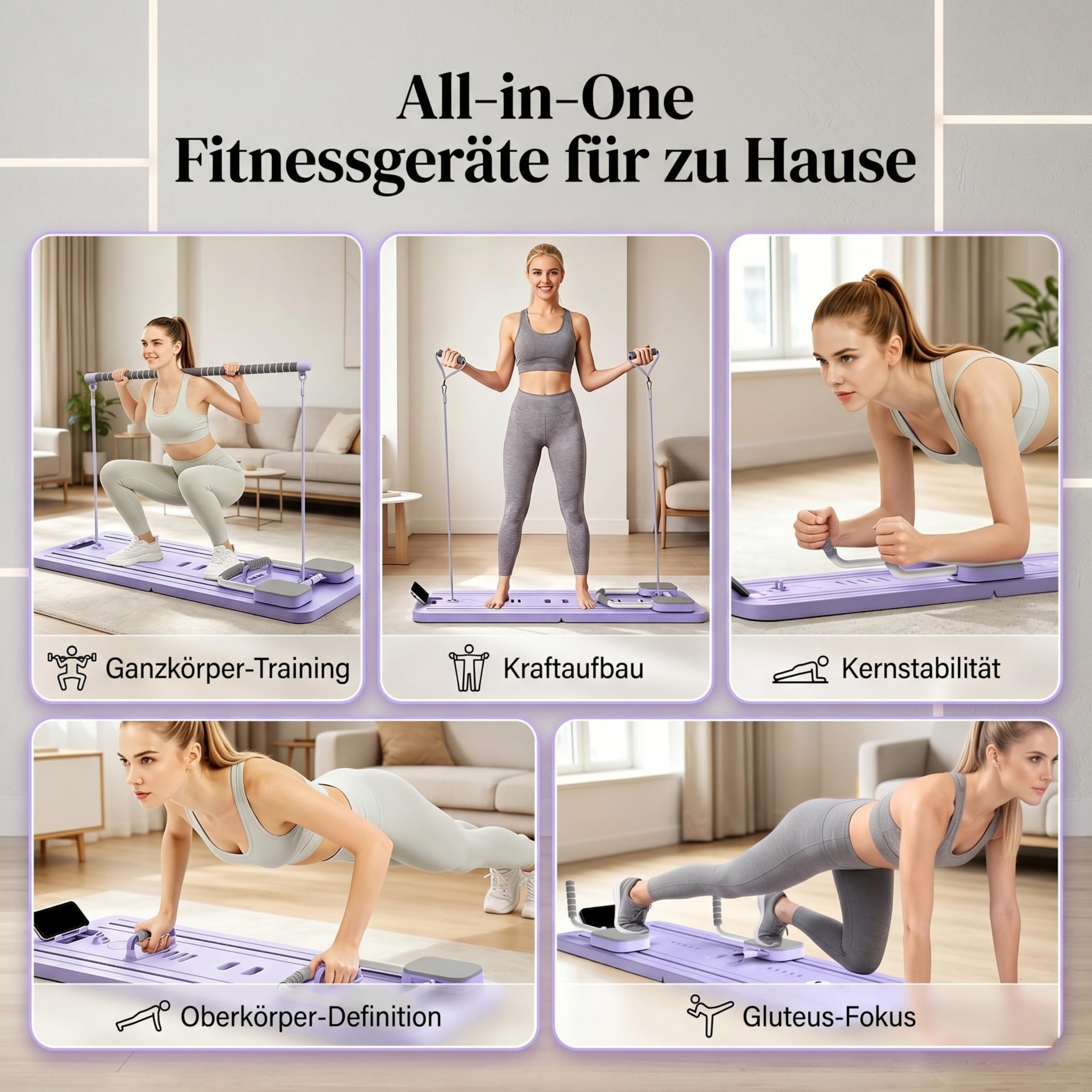 Skay Pilates Reformer Set für Zuhause