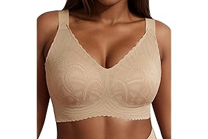 Xcutting Women Wirefree Bras for Women Full Coverage