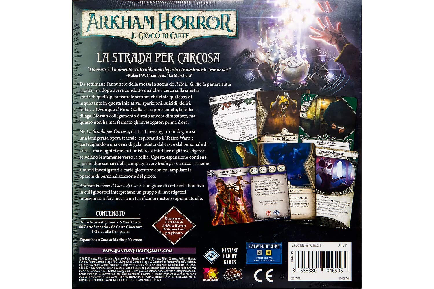 Asmodee Arkham Horror Il Gioco Di Carte: Città Degli Archivi Espansione Carte Edizione In Italiano 2870225487 Asmodee Arkham Horror Il Gioco Di Carte: Città Degli Archivi Espansione Carte Edizione In Italiano 2870225487