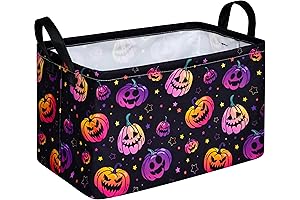 Halloween Pumpkin Storage Basket