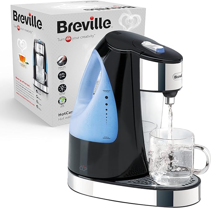 Breville HotCup Hot Water Dispenser 3kW Fast Boil 1.5L Energy