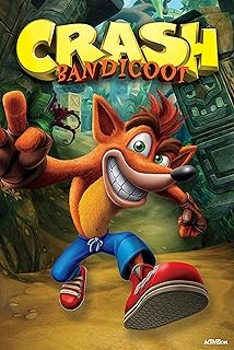 Close Up Crash Bandicoot Poster Next Gen Bandicoot (61cm x 91,5cm)