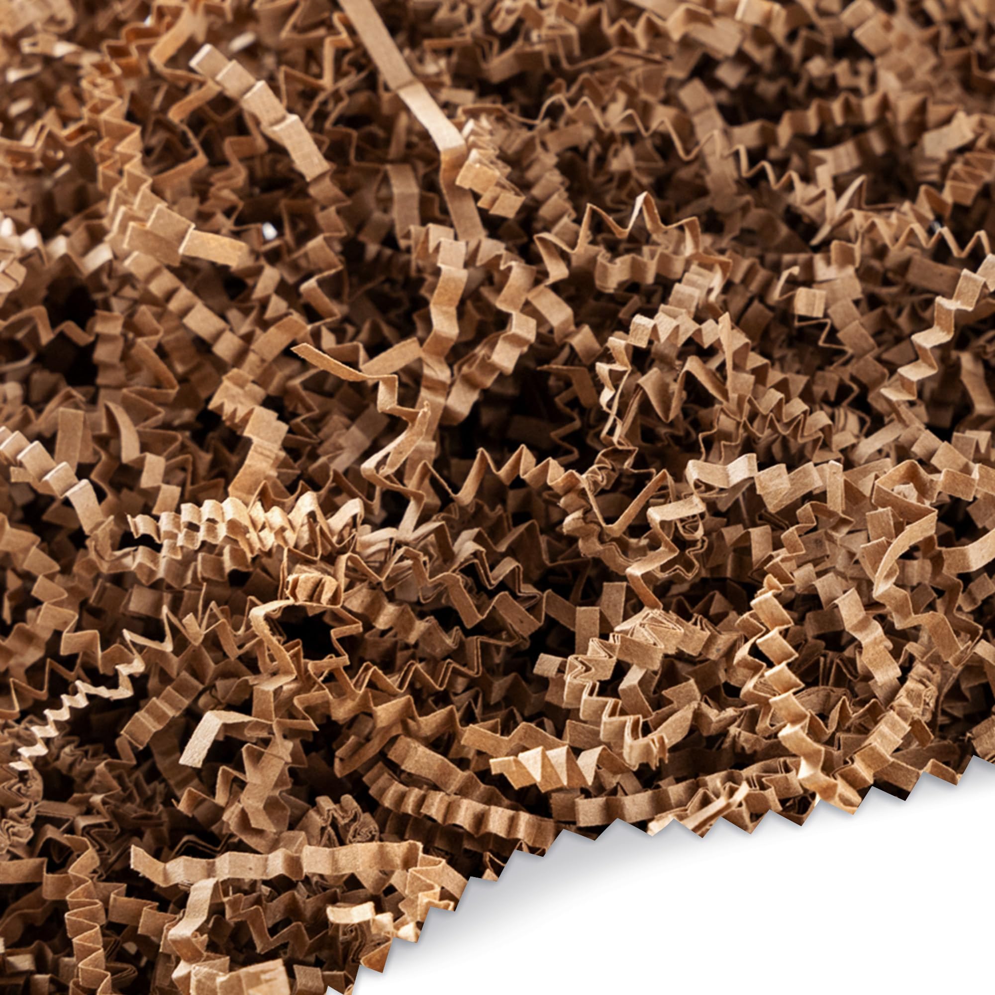 FRiLLZ by DECOfill™ Crinkle Cut Paper Filler for Gift Baskets – Kraft Shredded Paper, Eco-Friendly Basket Filler for Packaging, Summer Crafts, Parties, Birthdays, Weddings, and More (2 LB, Made from US Materials)