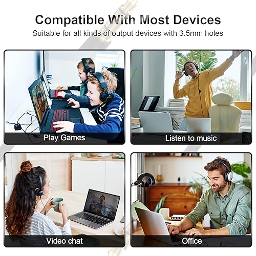 Miniatura 3 de Cable de repuesto A10 A40 A30 para conectar auriculares Astro A10 Astro A40 Gaming a controladores Xbox One o PlayStation 4 PS4, smartphone, MixAmp,