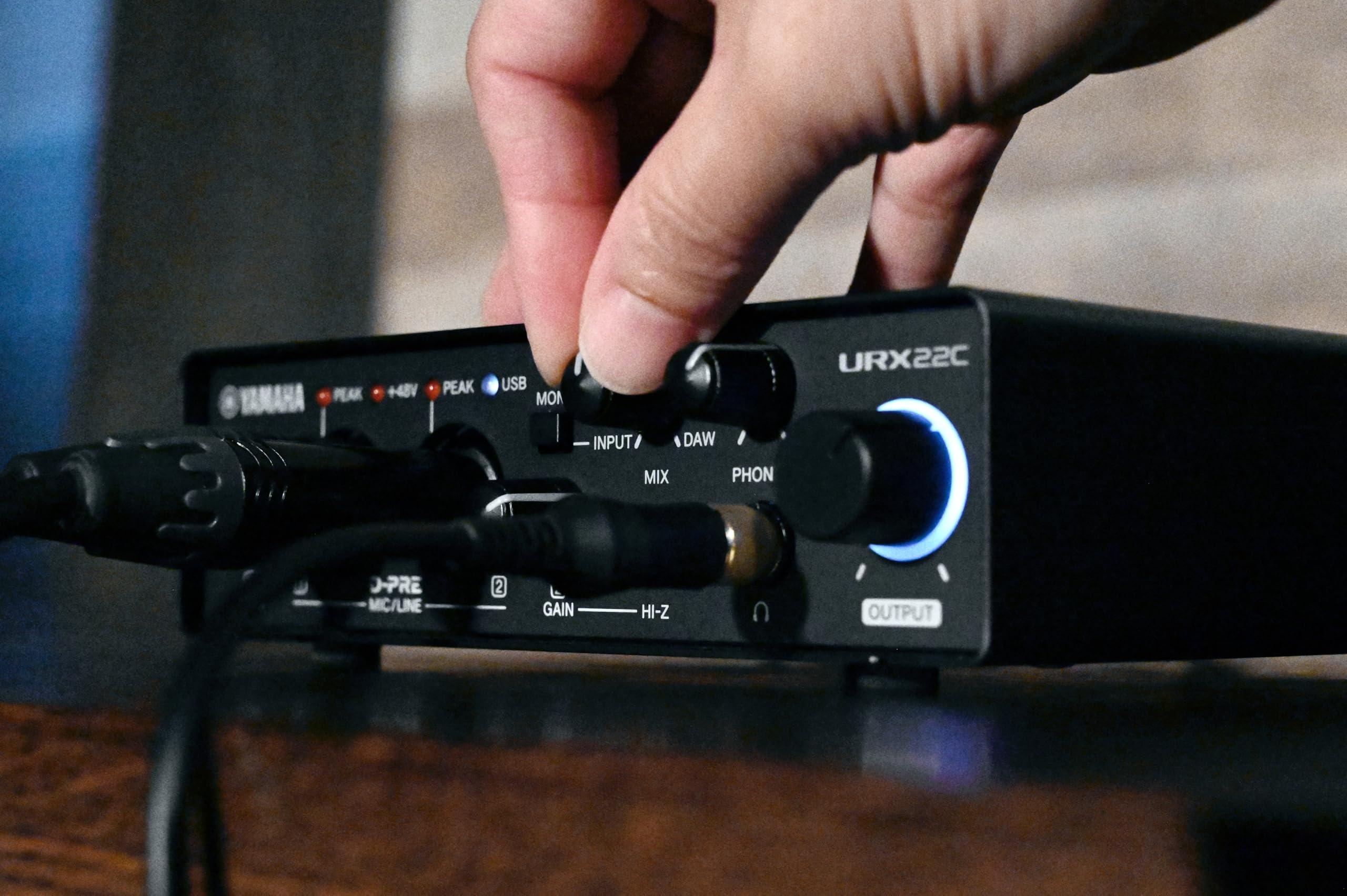 2-in/2-out USB-C Audio/MIDI Interface with 32-bit/192kHz Support