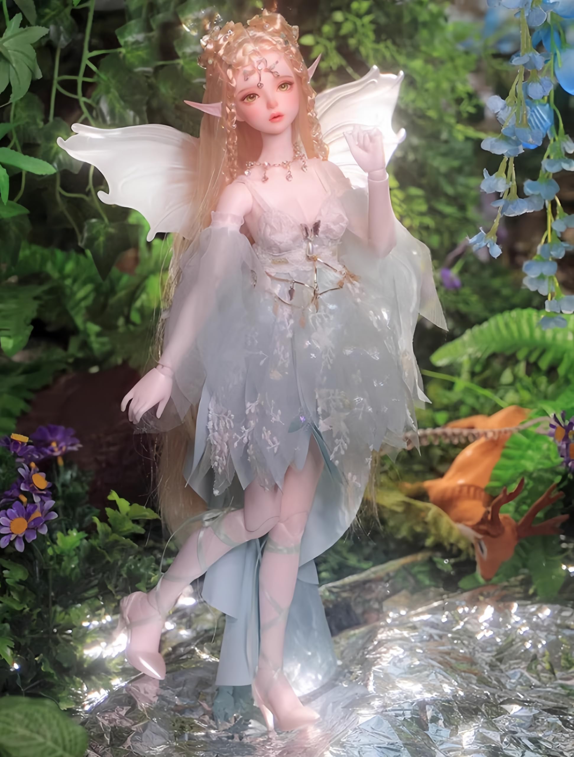 1/4 Bjd Puppe Fashion Anime Ball Jointed Dolls Cute Resin Action Figure Handmade Makeup Home Decor Collectible Gift Sets (K)