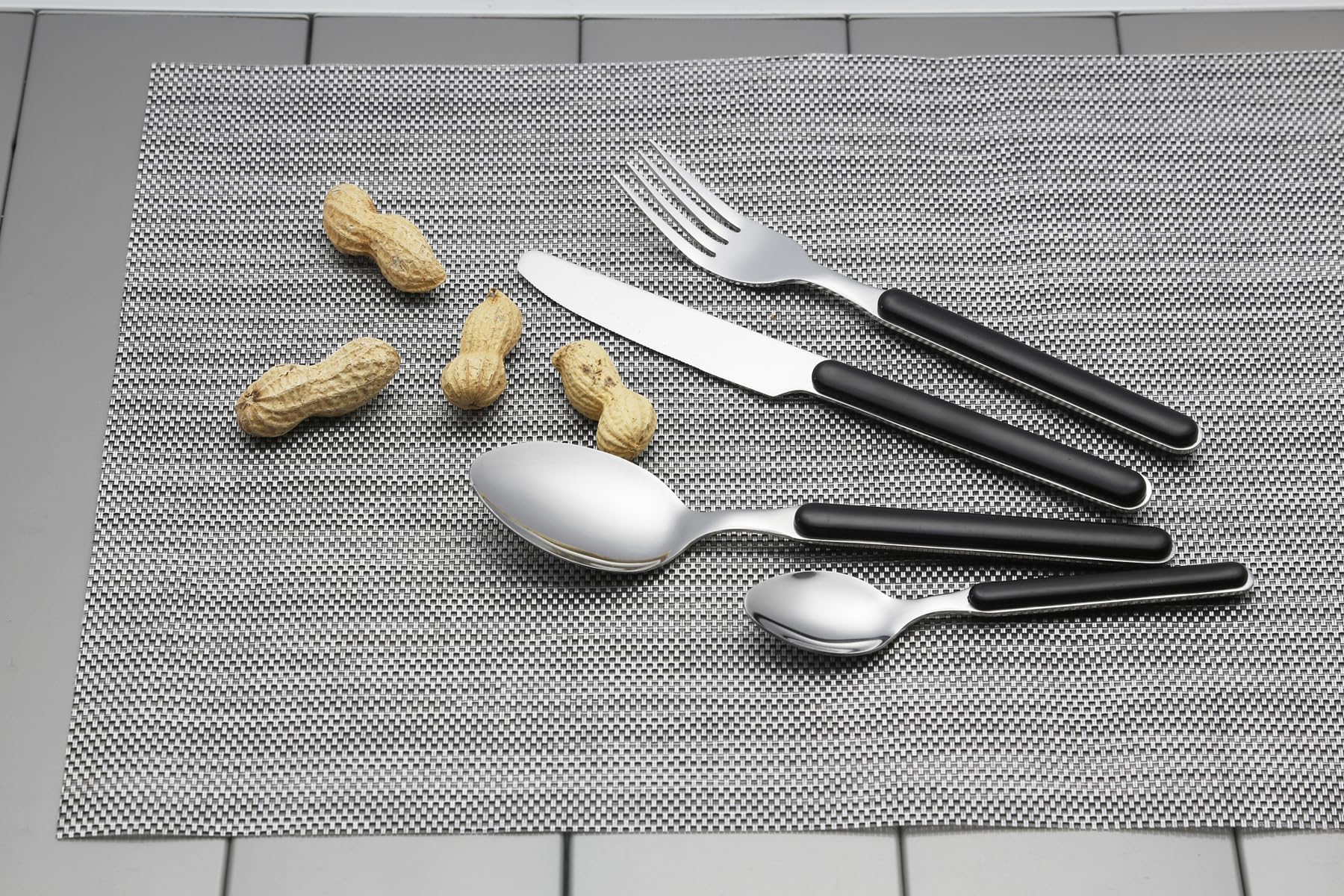 Image secondaire de Set de Couverts Delice 16 Pièces Noir - Brunner