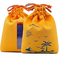 Vista 21 de Cuentas de gel de sílice indicadoras de azul a rosa, deshumidificador desecante reutilizable del gel de sílice de 2 libras