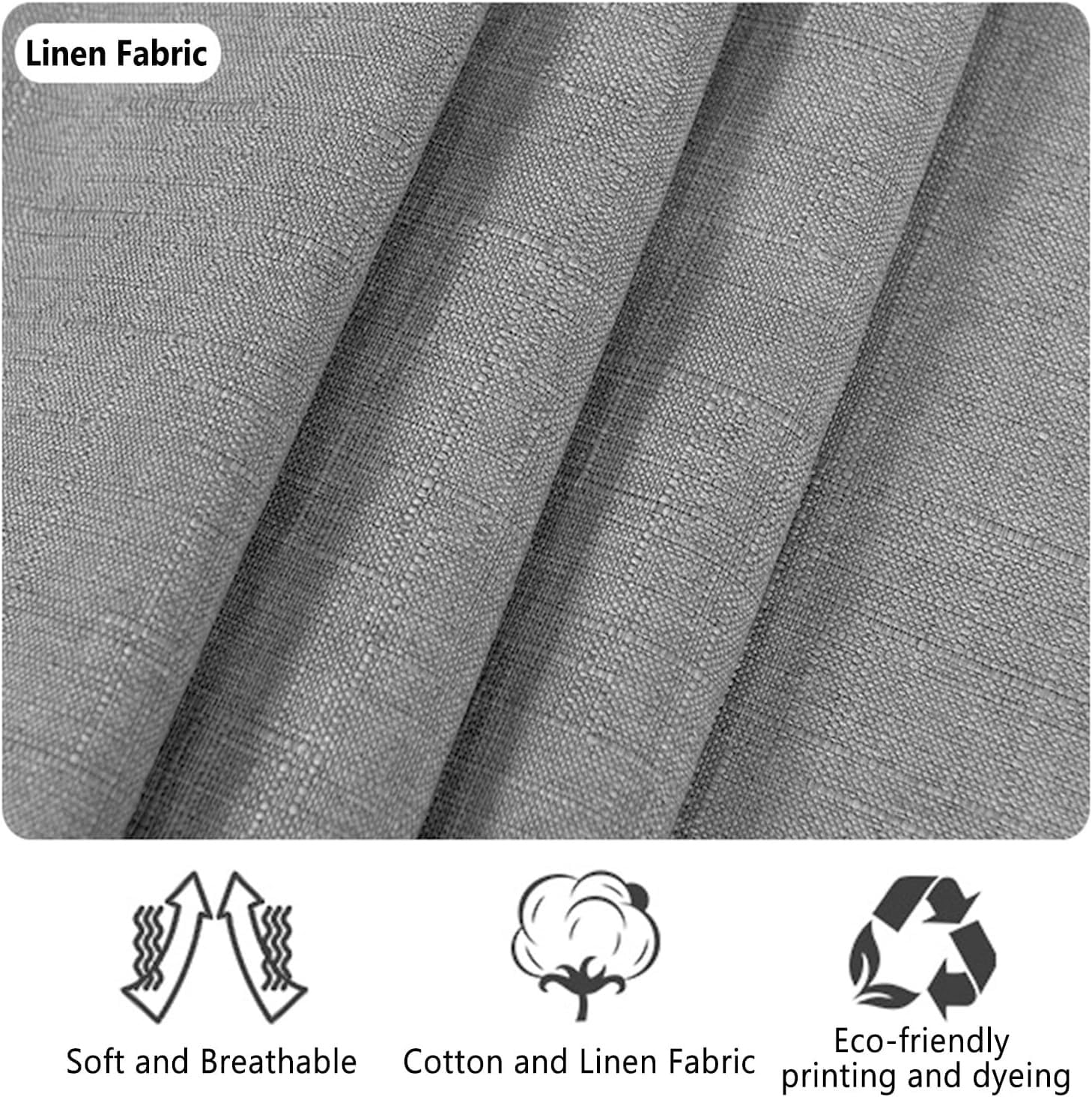 Spessore 5 Cm Fodera Per Cuscini Da Esterno | Panche E Sedie Giardino | Tessuto Lino Naturale Lavabile | Base Antiscivolo | Impermeabile | Cerniera Lampo(Green,83x16x2in)