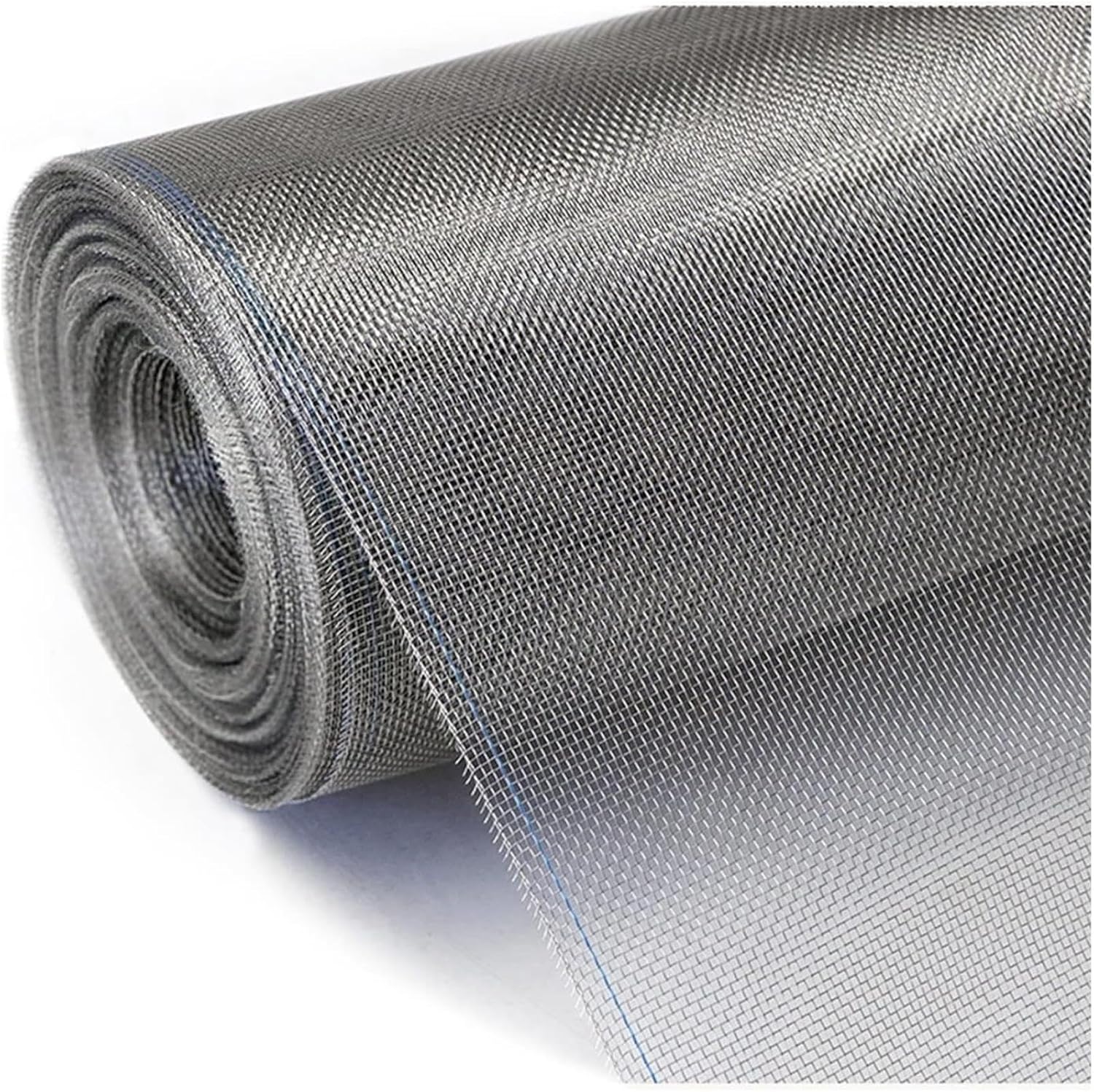 Metal Wire Mesh Screen Cloth Stainless Steel, 304 Woven Netting, 22 Mesh Barrier for Garden Fencing Vent Guards Workshop Use