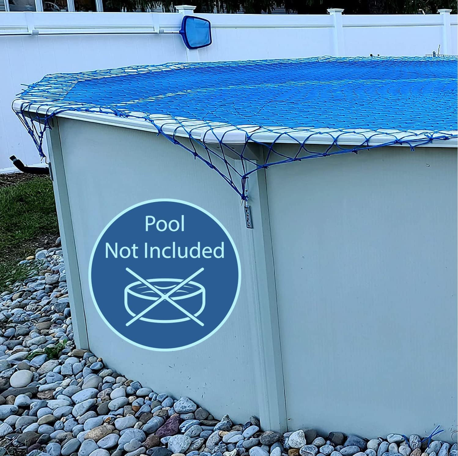 WaterWarden Above Ground Pool Safety Net Cover 15'
