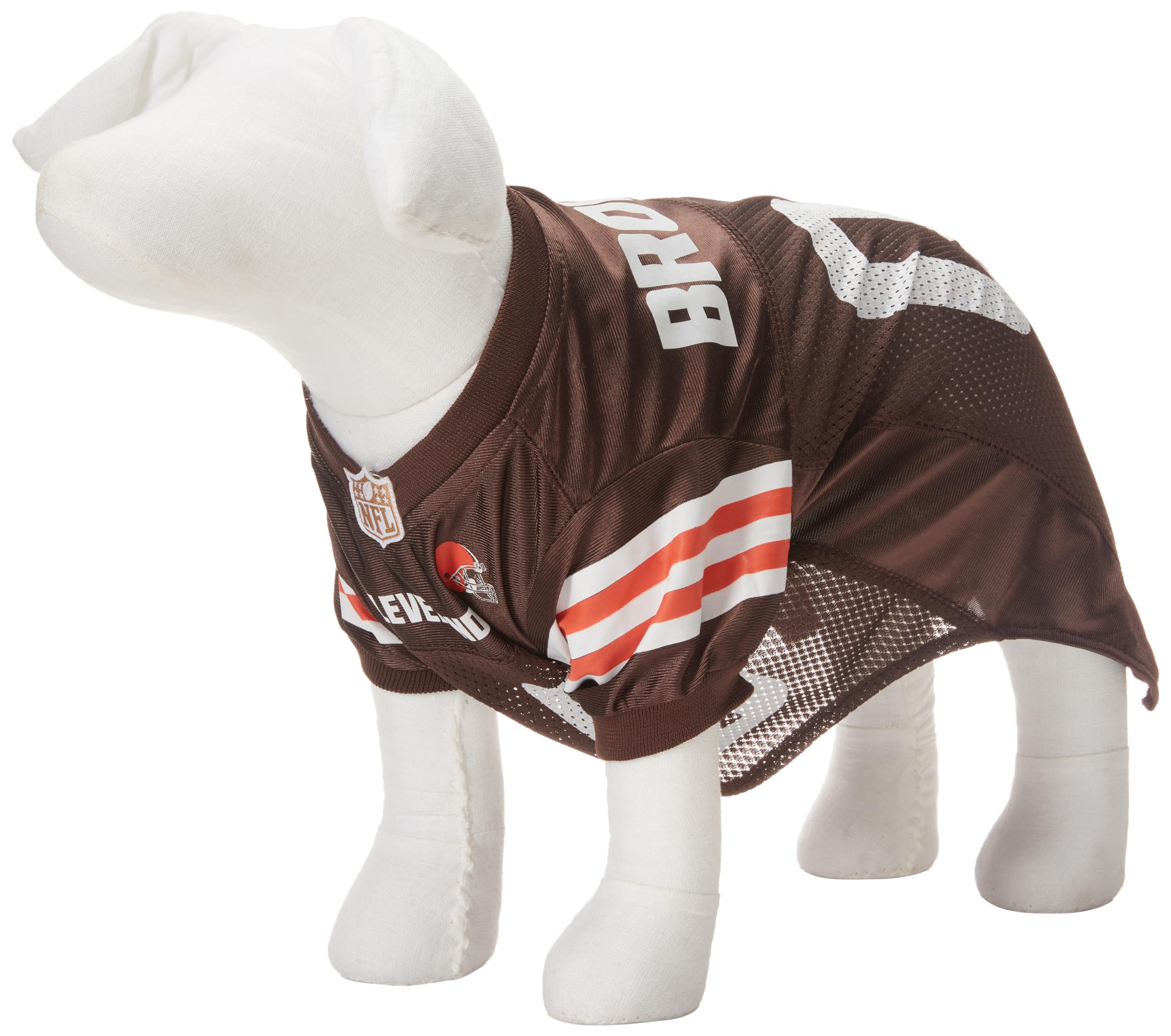 Maillot Cleveland Browns Pets First CLE-4145-LG léger contre la chaleur