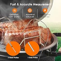 Inkbird Bluetooth grillventilátor Wi-Fi füstöléses hőmérővel 4 szondával Kamado Joe 5