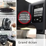 BOSCH MUMS6ZS18 Series 6 - Robot pâtissier MUM 6, Balance intégrée, bol en plastique avec couvercle plus bol en inox - 1600 W, Noir, inox brossé - 12