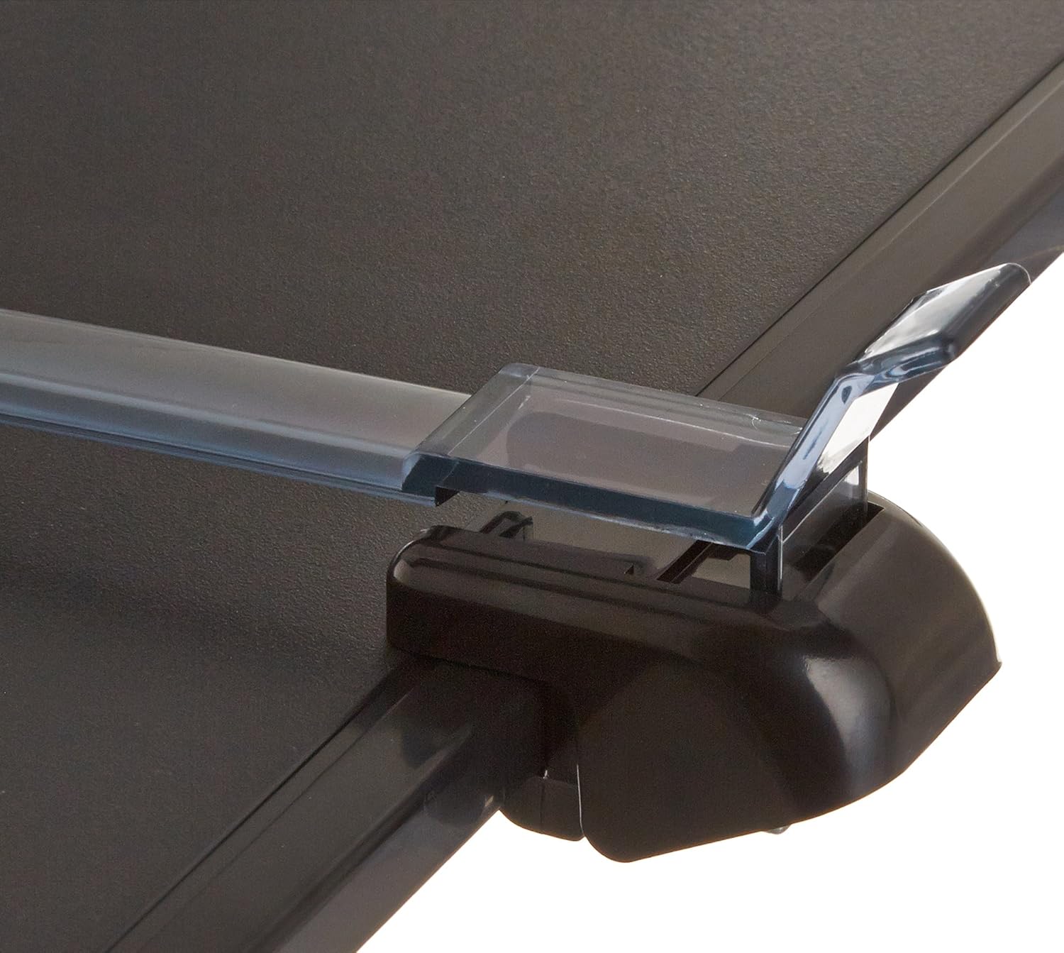 Black Adjustable Easel Document Holder with Clip