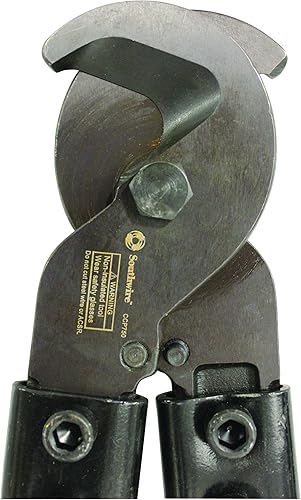 Miniatura 8 de Southwire CCPR1K - Cortadores de cables de trinquete resistentes con asas telescópicas