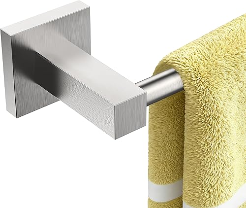 Miniatura 10 de RUACQ Barra de Toallas de 24 Pulgadas, Toalleros para Baño, Soporte de Toallas de Acero Inoxidable 304 Montado en Pared, Barra de Toallas para Baño