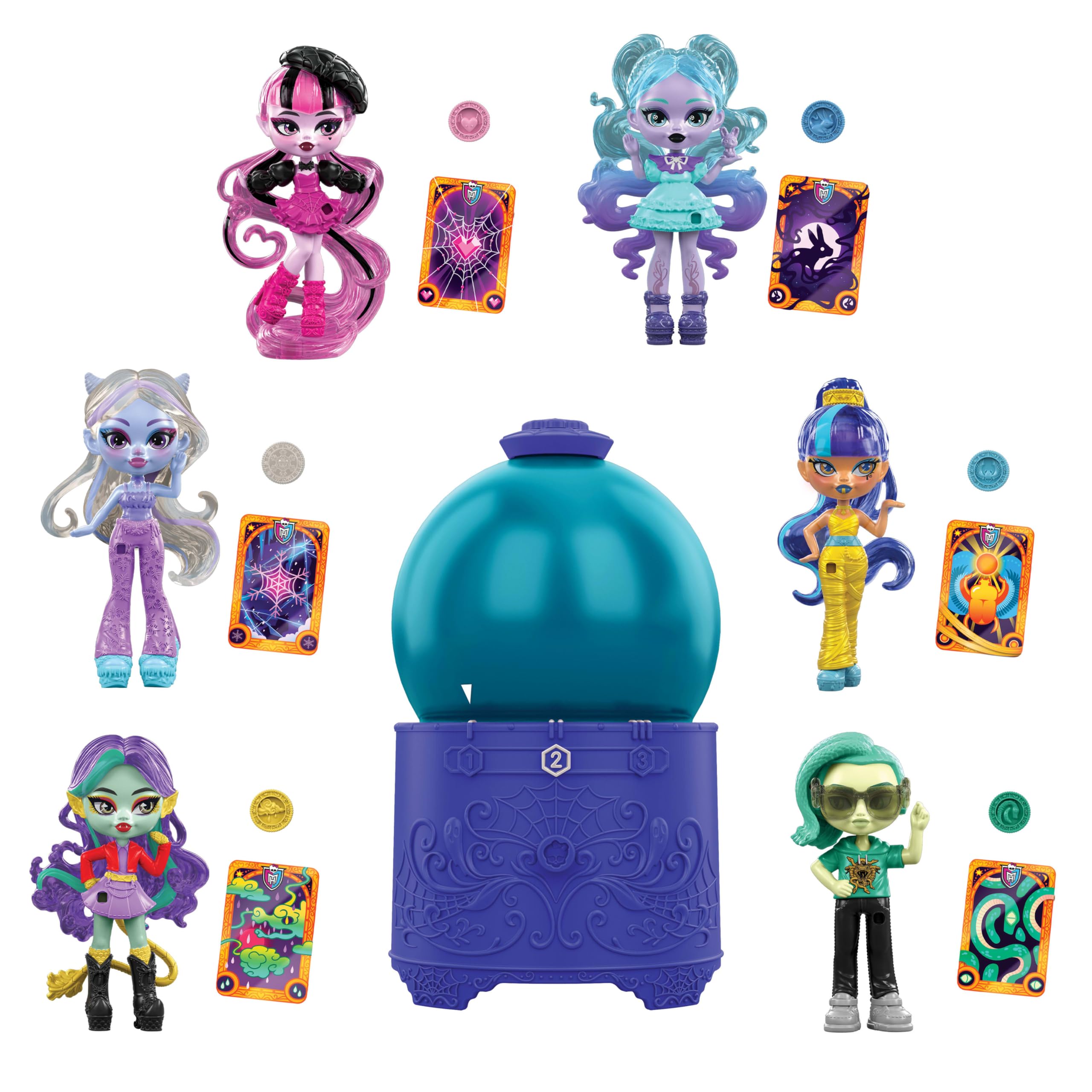 Monster High Potions Crystal Ball Mini Doll, Characters May Vary