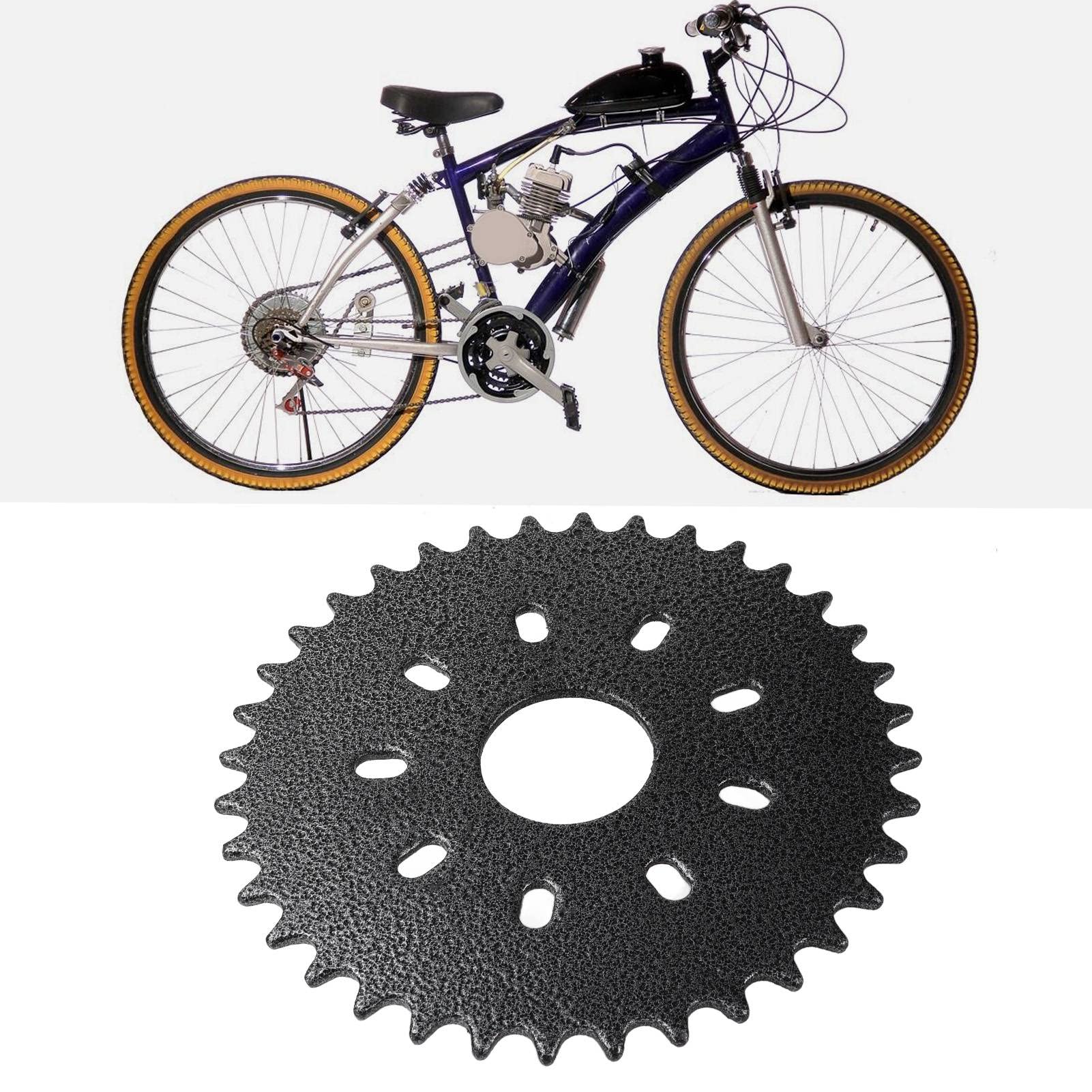 Crank Brothers Pignone 36 Denti Per Catena 415 - Per Motori 2 Tempi 80cc Su Biciclette Motorizzate E Pocket Bike Gancio Traino Peugeot 3008 - Foto 6