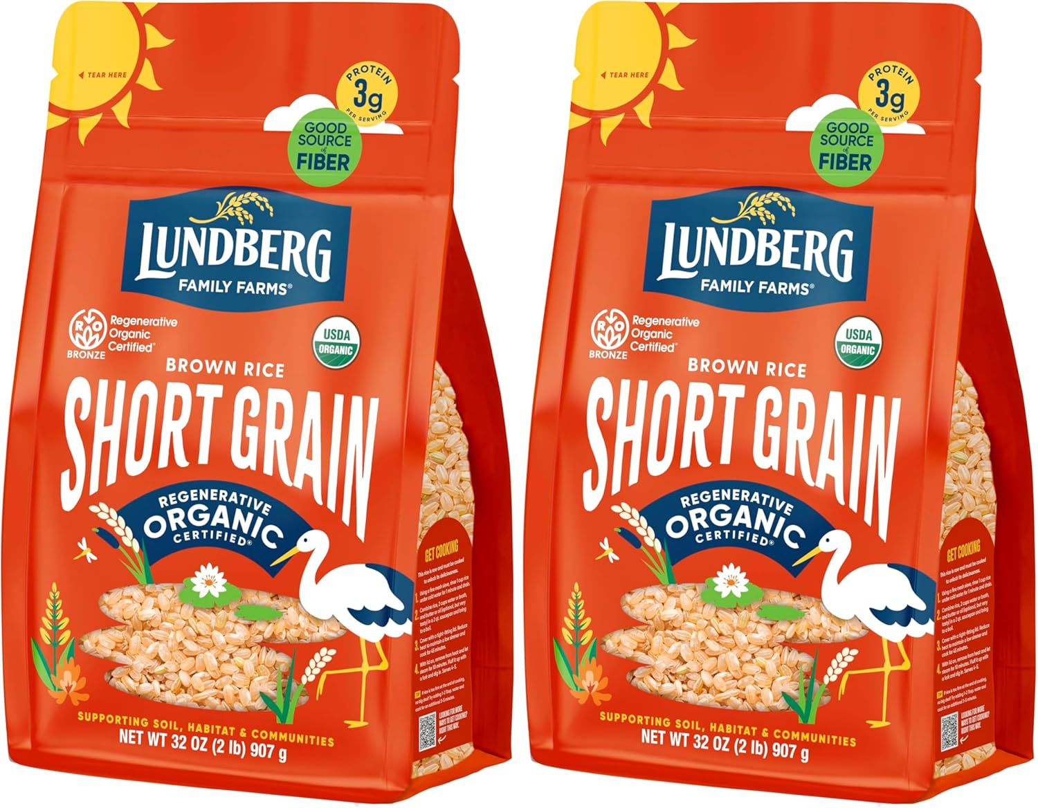 Fily Farms - Organic Brown Short Grain Rice, Subtle Nutty Aroma