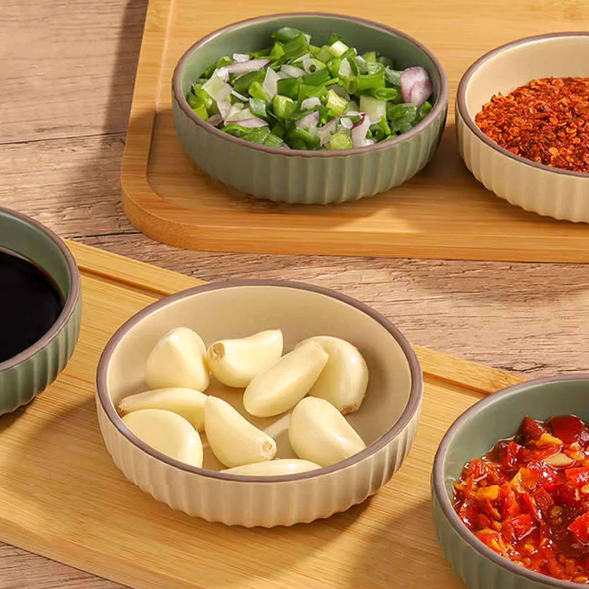 Juego De 4 Guarniciones Japonesas, Platos De Salsa De Soja, image size:2000x2000