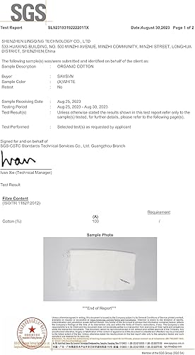 Miniatura 7 de Paquete de 2 piezas de franela de algodón orgánico sin blanquear para aceite de ricino, sin desorden y reutilizable, compresión de calor calmante