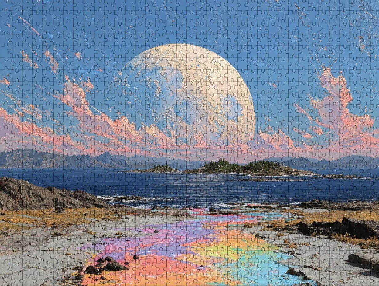 Planet Puzzle 6000 Teile für Erwachsene, DIY Holzpuzzle 179x105cm, Holzpuzzle Erwachsene für Die Ganze Familie, Groß Deko Puzzles und Geschenke, Clevere Rätsel, Geschenk für Mädchen, (Farbe) 6-5792